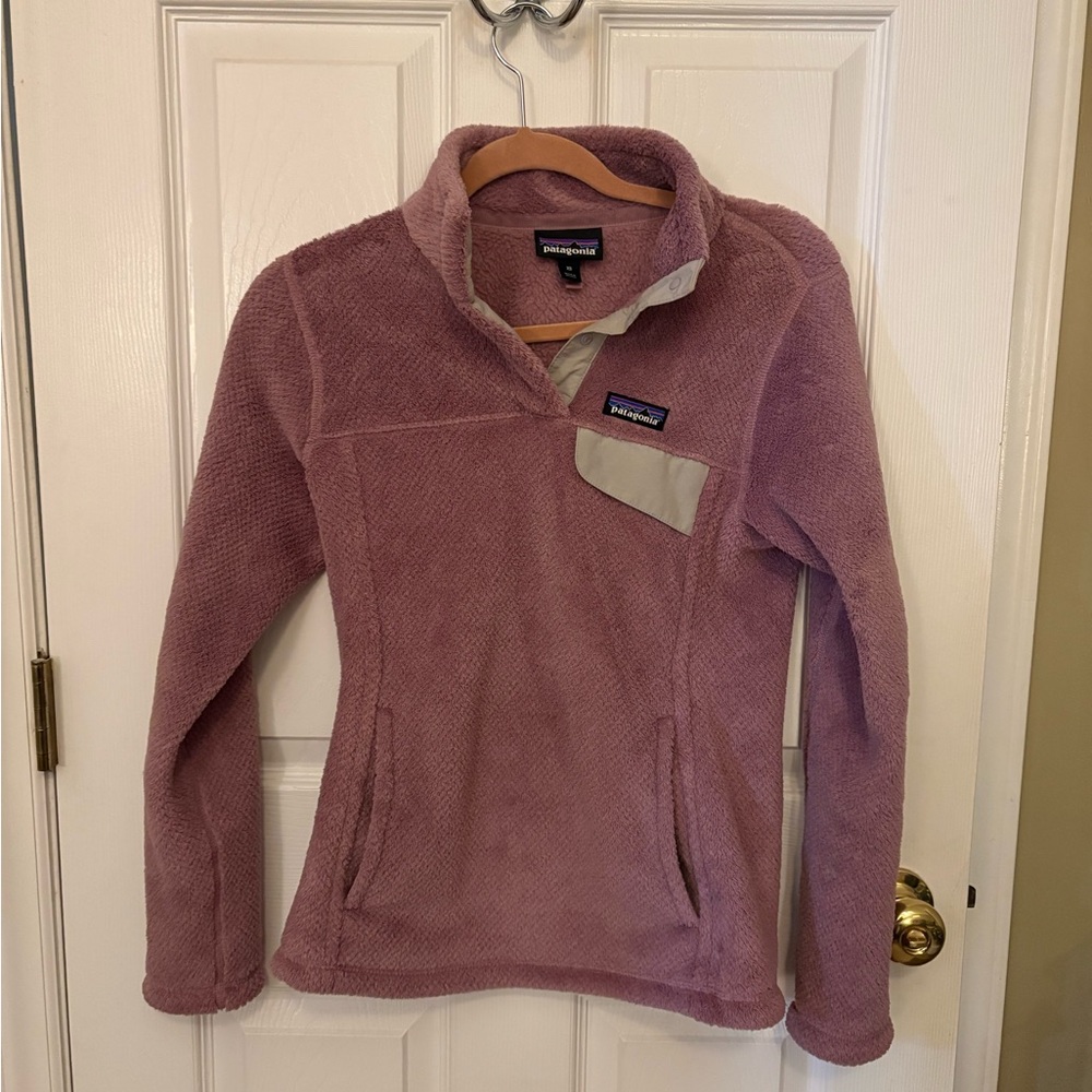 Patagonia Lavender Fleece Jacket